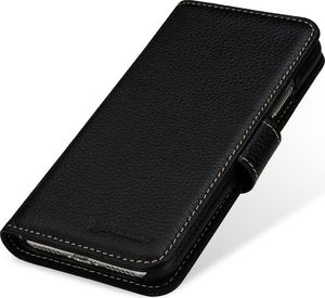 Stilgut Etui skórzane StilGut do iPhone X / Xs - Talis (czarne) 3