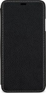 Stilgut STILGUT Baroon Slim Book Classic skórzane etui do iPhone XS Max czarne 3