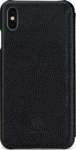 Stilgut STILGUT Baroon Slim Book Classic skórzane etui do iPhone XS Max czarne 4