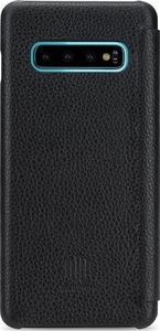 Stilgut STILGUT Baroon Slim Book Classic skórzane etui na Samsung Galaxy S10+ PLUS czarne 4