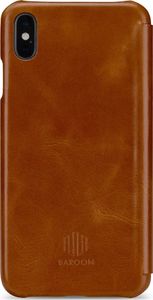Stilgut STILGUT Baroon Slim Book Elegance skórzane etui do iPhone XS Max brązowe 4