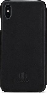 Stilgut STILGUT Baroon Slim Book Elegance skórzane etui do iPhone XS Max czarne 4