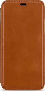 Stilgut STILGUT Baroon Slim Book Elegance skórzane etui do iPhone XS brązowe 3