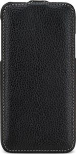 Stilgut STILGUT Baroon Slim Flip Classic skórzane etui do iPhone XS czarne 3