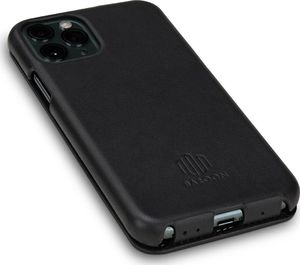 Stilgut STILGUT Baroon Slim Flip Elegance skórzane etui z klapką do iPhone 11 Pro czarne 4