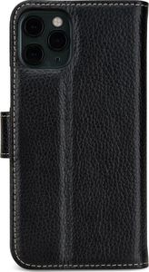 Stilgut STILGUT Baroon Wallet Classic skórzane etui z klapką do iPhone 11 Pro czarne 4