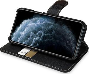 Stilgut STILGUT Baroon Wallet Classic skórzane etui z klapką do iPhone 11 Pro czarne 6