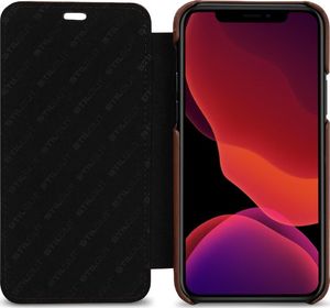 Stilgut STILGUT Book skórzane etui z klapką do iPhone 11 Antik Brown 3