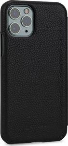 Stilgut STILGUT Book skórzane etui z klapką do iPhone 11 Pro czarne 4