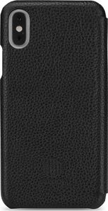 Stilgut STILGUT Slim Book Classic skórzane etui do iPhone XS czarne 4