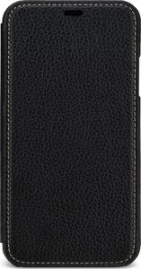 Stilgut STILGUT Slim Book Classic skórzane etui z klapką do iPhone 11 czarne 3