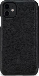 Stilgut STILGUT Slim Book Classic skórzane etui z klapką do iPhone 11 czarne 4