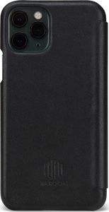 Stilgut STILGUT Slim Book Elegance skórzane etui z klapką do iPhone 11 Pro czarne 4