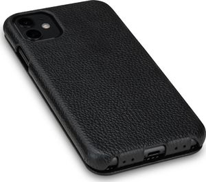 Stilgut STILGUT Slim Flip Classic skórzane etui z klapką do iPhone 11 czarne 4