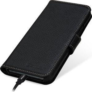 Stilgut STILGUT Talis Book skórzane etui z klapką do iPhone 11 Pro czarne 5