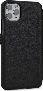 Stilgut STILGUT Ultra Book skórzane etui z klapką na iPhone 11 PRO MAX czarne 2