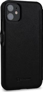 Stilgut STILGUT UltraSlim Book Nappa skórzane etui z klapką do iPhone 11 czarne 3