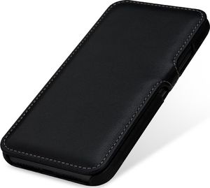 Stilgut STILGUT UltraSlim Book Nappa skórzane etui z klapką do iPhone 11 czarne 4