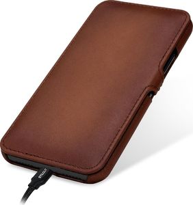 Stilgut STILGUT UltraSlim Book skórzane etui z klapką do iPhone 11 Antik Brown 5