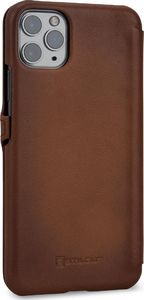 Stilgut STILGUT UltraSlim Book skórzane etui z klapką na iPhone 11 PRO MAX Antik Brown 4