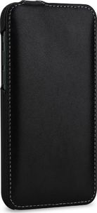 Stilgut STILGUT UltraSlim Flip Nappa skórzane etui z klapką do iPhone 11 Pro czarne 2