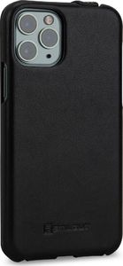 Stilgut STILGUT UltraSlim Flip Nappa skórzane etui z klapką do iPhone 11 Pro czarne 4