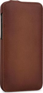 Stilgut STILGUT UltraSlim Flip skórzane etui z klapką do iPhone 11 Pro Antik Brown 2