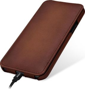 Stilgut STILGUT UltraSlim Flip skórzane etui z klapką do iPhone 11 Pro Antik Brown 5