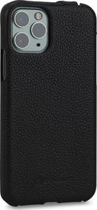 Stilgut STILGUT UltraSlim Flip skórzane etui z klapką do iPhone 11 Pro czarne 4