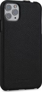 Stilgut STILGUT UltraSlim Flip skórzane etui z klapką na iPhone 11 PRO MAX czarne 4