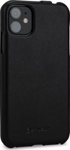 Stilgut STILGUT UltraSlim Nappa skórzane etui z klapką do iPhone 11 czarne 4