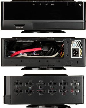 Obudowa In Win BQ656 - USB 3.0 Mini-ITX - z zasilaczem 120 W - czarna (BQ656.AD120PU3HAC.B) 2