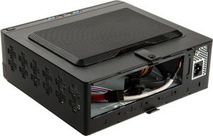 Obudowa In Win BQ656 - USB 3.0 Mini-ITX - z zasilaczem 120 W - czarna (BQ656.AD120PU3HAC.B) 3