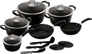 Berlinger Haus ZESTAW GARNKÓW 15-ele BERLINGER HAUS BLACK PROFESSIONAL LINE BH-6129 2