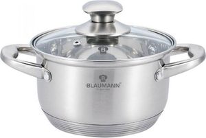 Blaumann GARNEK STALOWY Z POKRYWKĄ 20cm 3.8L SATYNA BLAUMANN GOURMET LINE BL-3319 1