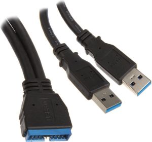 BitFenix Adapter USB 3.0 - wewnętrzne USB 3.0 (BFA-U3-KU3MIU3M-RP) 1
