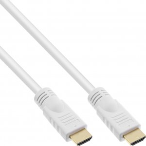 Kabel InLine HDMI - HDMI 5m biały (17505W) 1