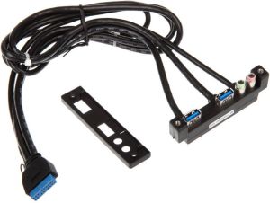 Lian Li I/O-Panel - USB 3.0 wewnętrzne (PW-IN20AV65T0) 2