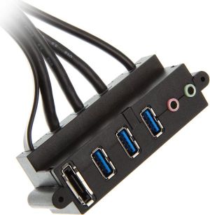 Lian Li I/O-Panel - USB 3.0 wewn/zewn (PW-IS30AV65ATO) 1