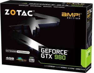 Karta graficzna Zotac GeForce GTX 980 AMP! Edition 4GB GDDR5 (256 bit) DVI, HDMI, 3x DP, BOX (ZT-90204-10P) 7