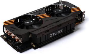 Karta graficzna Zotac GeForce GTX 970 AMP! Omega Edition 4GB GDDR5 (256 Bit) DVI, HDMI, 3xDP, BOX (ZT-90102-10P) 6