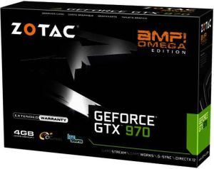 Karta graficzna Zotac GeForce GTX 970 AMP! Omega Edition 4GB GDDR5 (256 Bit) DVI, HDMI, 3xDP, BOX (ZT-90102-10P) 8