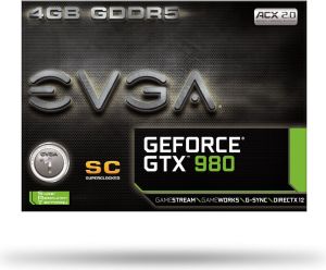 Karta graficzna EVGA GeForce GTX 980 Superclocked ACX 2.0 4GB GDDR5 (256 bit), DVI, HDMI, 3x DP (04G-P4-2983-KR) 7