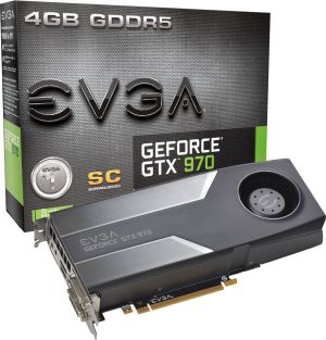 Karta graficzna EVGA GeForce GTX 970 Superclocked 4GB GDDR5 (256 bit) 2x DVI, HDMI, DP (04G-P4-1972-KR) 1
