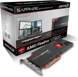 Karta graficzna Sapphire FirePro V7900 2GB GDDR5 (256 Bit) 4xDP, BOX (31004-22-40A) 1