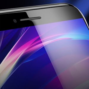 Baseus Baseus szkło na cały ekran Full Screen z ramką 0.23mm 9H Anti-bluelight iPhone 8 Plus / iPhone 7 Plus biały (SGAPIPH8P-HPE02) uniwersalny 12