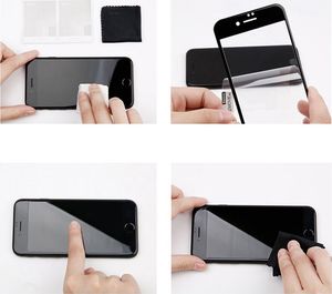 Baseus Baseus szkło na cały ekran Full Screen z ramką 0.23mm 9H Anti-bluelight iPhone 8 Plus / iPhone 7 Plus czarny (SGAPIPH8P-HPE01) uniwersalny 22