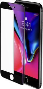 Baseus Baseus szkło na cały ekran Full Screen z ramką 0.23mm 9H Anti-bluelight iPhone 8 Plus / iPhone 7 Plus czarny (SGAPIPH8P-HPE01) uniwersalny 3