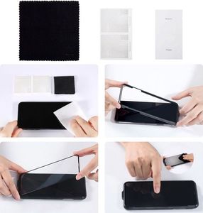 Baseus Baseus szkło hartowane na cały ekran Full Screen z ramką 0.23mm 9H iPhone 11 / iPhone XR + pozycjoner czarny (SGAPIPH61-APE01) uniwersalny 18