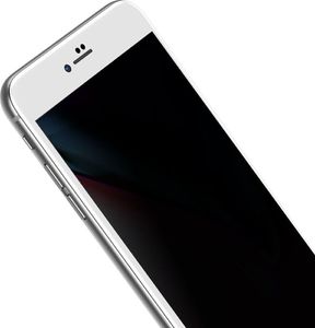 Baseus Baseus szkło na cały ekran Full Screen Privacy Anti-Spy z ramką 0.23mm 9H iPhone 8 Plus / iPhone 7 Plus biały (SGAPIPH8P-ATG02) uniwersalny 4